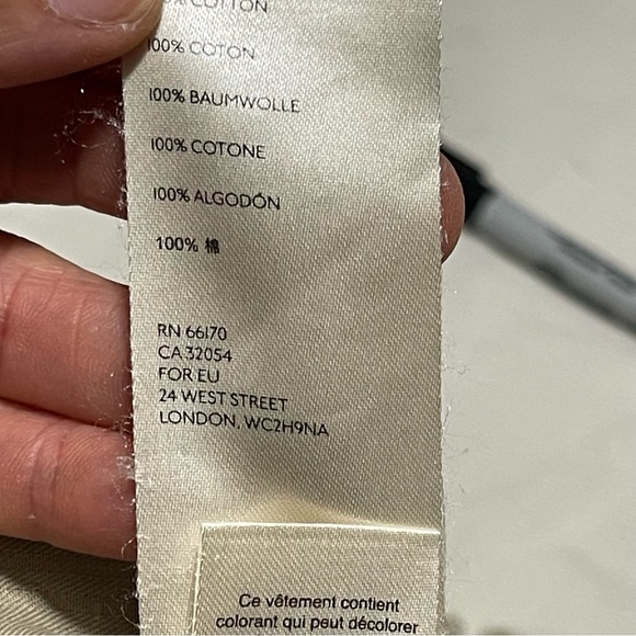 Free People see you sometime cutoff pleated beige high waisted shorts M - Picture 11 of 12